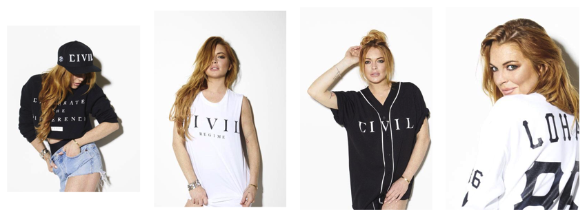 #News Lindsay Lohan it’s back con su colección #CivilesXLohan