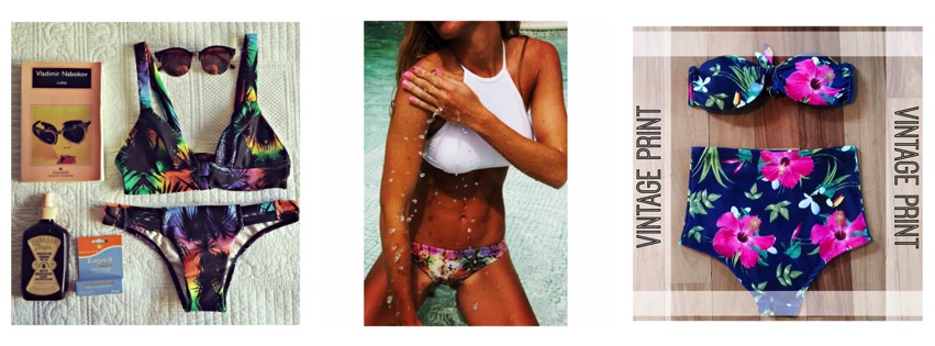 #Stylish Mallas: bikinis, enterizas, lisas, estampadas… ¿qué elegir?