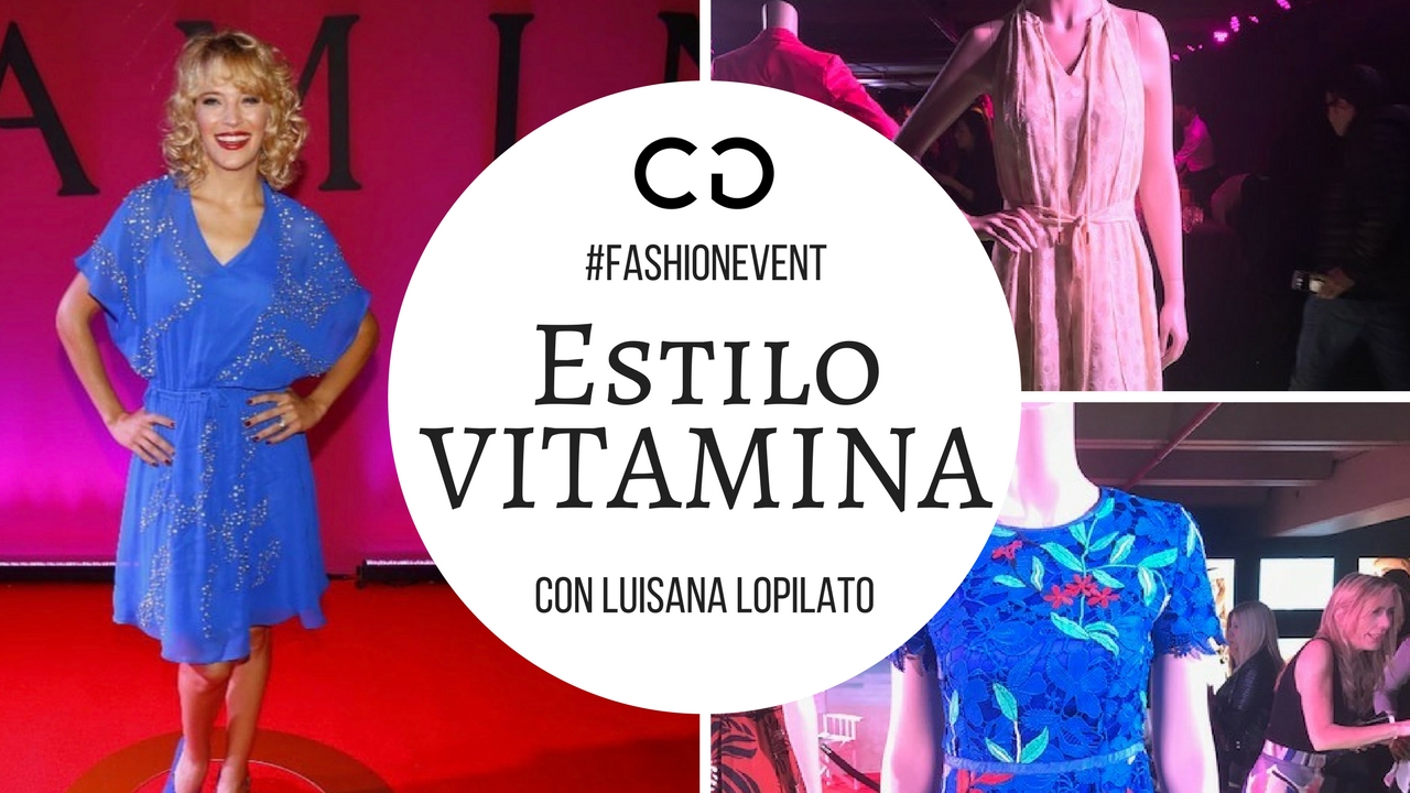 Luisana Lopilato brilla en la Red Carpet de Vitamina
