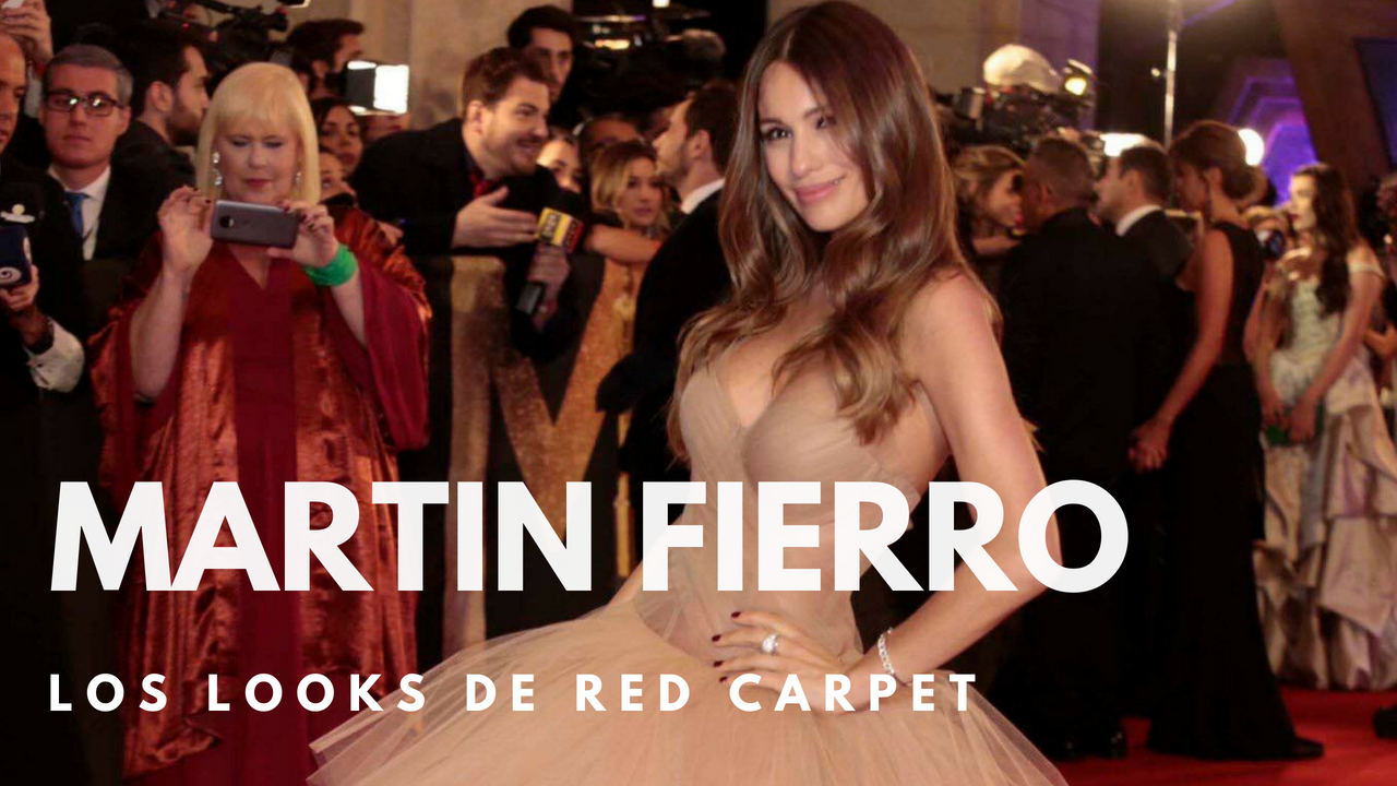 La Red Carpet de los Martin Fierro 2018
